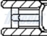 Кільця поршневі VW STD o̸82.5 1 cyl. FRECCIA FR10506500 (фото 3)