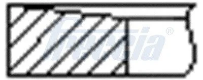 Кільця поршневі 1CYL NISSAN 89.0 (2/2/3) YD25DDTI FRECCIA FR10-919100