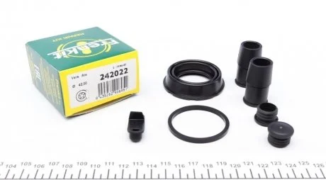 Ремкомплект гальмівного супорту BMW 1 SERIES (E-87), 3 SERIES(E-46) 5 SERIES (E-39)(E-60)(E-61), X3(FRENKIT 242022