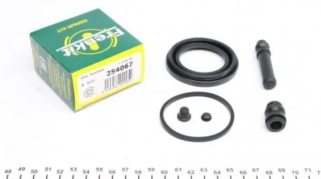 Ремкомплект тормозного суппорта MITSUBISHI COLT, GALANT, SAPPORO, LANCER FRENKIT 254067