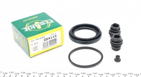 Ремкомплект тормозного суппорта MAZDA 2 / FORD Fiesta передняя сторона FRENKIT 254115