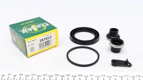 Ремкомплект тормозного суппорта CITROEN EVASION, JUMPY FIAT SCUDO, ULYSSE PEUGEOT 806, EXPERT RENAUL FRENKIT 257012