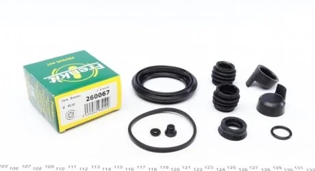 Ремкомплект тормозного суппорта NISSAN / OPEL / RENAULT Movano / Master 2,3D задняя сторона 10 - FRENKIT 260067