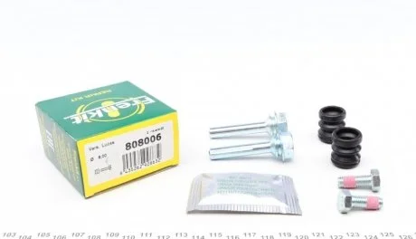 Ремкомплект направляющих суппорта AUDI / FORD / MERCEDES / ВАЗ 100/200 / Sierra / W202 / 2109 -F / R FRENKIT 808006