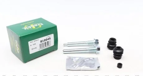 Ремкомплект направляючих супорта CITROЁN / DODGE / JEEP / MITSUBISHI / PEUGEOT передня сторона 07 - FRENKIT 810045