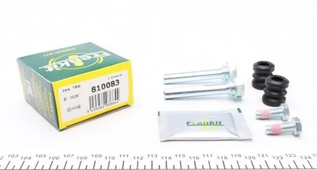 Ремкомплект направляючих супорта AUDI 80 92-96 / RENAULT Clio, Laguna, Megane, передня сторона 92-03 FRENKIT 810083