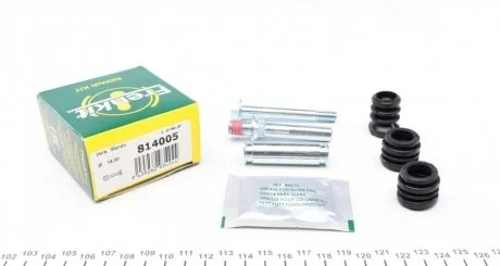 Ремкомплект направляющих суппорта HYUNDAI i20 передняя сторона 08-15 FRENKIT 814005