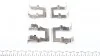 Монтажный комплект MITSUBISHI L200 96> 07 Outlander 03 -, Montero 11 Galant IV FRENKIT 901194 (фото 2)