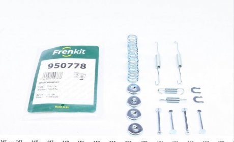 Комплект пружинок FRENKIT 950778