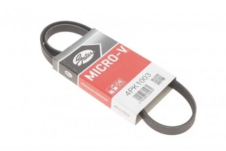 Ремень приводной поликлиновый Gates 4PK1003