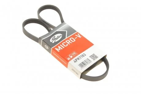 Пасок поліклиновий 4PK1185 Gates 4PK1183