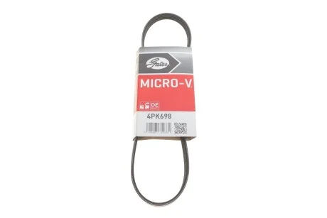 Ремень приводной поликлиновой Gates 4PK698