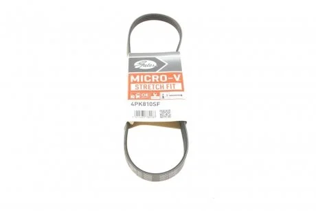 Поліклиновий ремінь Gates 4PK810SF
