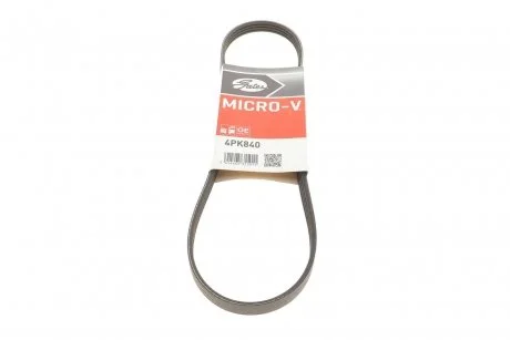 Ремінь поліклін. (вир-во) Gates 4PK840