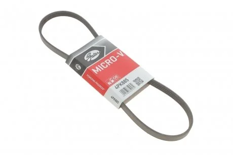 Ремень генератора (применимость clarus 1.8i shuma sephia) Gates 4PK885