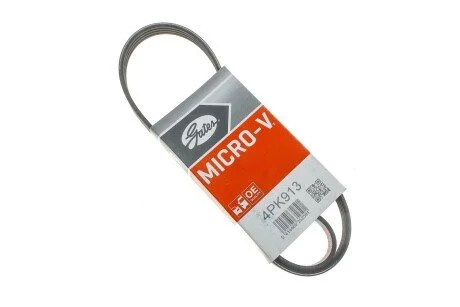 Пас приводной с длиной окружности более 60 см, но не более 180см Gates 4PK913