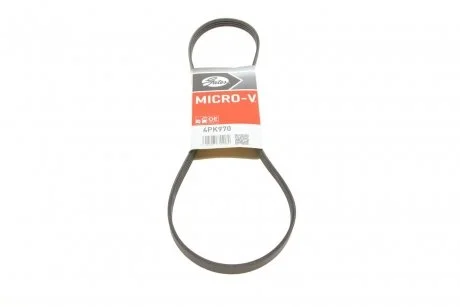 Поліклиновий ремінь Gates 4PK970