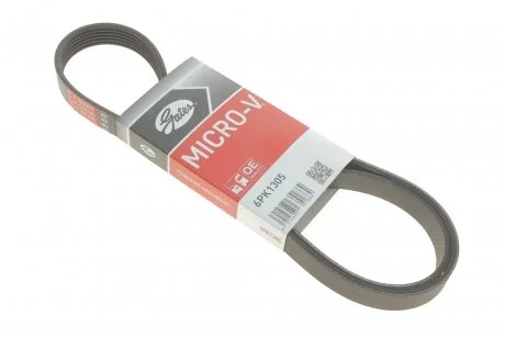 Поліклиновий ремінь Gates 6PK1305