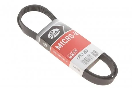 Пасок поліклиновий Gates 6PK1380