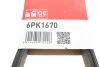Поліклиновий ремінь Gates 6PK1670 (фото 6)
