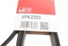 Ремінь генератора Sprinter ОМ611 (-AC) GATES Gates 6PK2203 (фото 5)