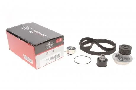 Ремкомплекти приводу ГРМ автомобілів з водяним насосом PowerGrip Kit (Вир-во) Gates KP15368XS