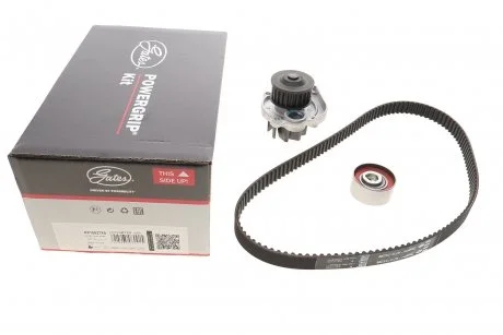 Ремкомплекти приводу ГРМ автомобілів з водяним насосом PowerGrip Kit Gates KP15627XS