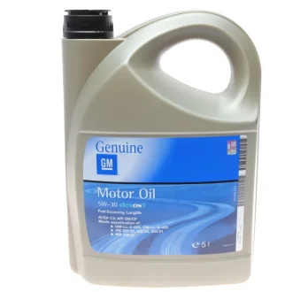 Масло моторн. General Motors 5W-30 dexos2 API API GM 93165557