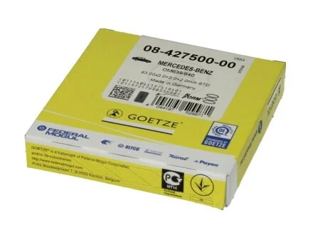 Кольца поршневие Goetze GOETZE 0842750000