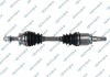 Піввісь перед. Nissan Navara, Np300 Navara, Pathfinder III 2.5D 11.01- 241262