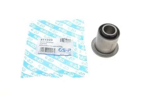 Сайлентблок переднього важеля перед. Nissan Interstar Opel Movano Renault Master II 1.9D-3.0D 07.98- GSP 511223