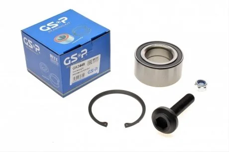 Подшипник ступицы передней VW Sharan 95- / Ford Galaxy / Seat Alhambra 96- GSP GK3449