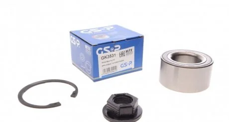 Подшипник ступицы передней ABS + Ford Focus / Fiesta 1.4-1.8TDCI 98-05 GSP GK3531
