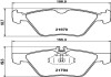 К-кт колодок перед. Mercedes E-Series (W211) / SLK-Series (W170) / CLK-Series (W208) / E-Series (W210) / Chrysler Crossfire (95-09) 8DB 355 007-861