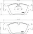 Гальмівні колодки передні BMW 3 (E36/E46) 90-09 (ATE) Hella pagid 8DB355008-741 (фото 1)