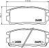 Тормозные колодки дисковые зад. Chevroler Captiva/Opel Antara 2.4, 3.2 V6 06- Hella pagid 8DB 355 012-951 (фото 1)