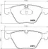 Гальмівні колодки дискові перед. BMW 3 (E90/E90N) 320d 05-/X1 (E84) 09- Hella pagid 8DB 355 013-931 (фото 1)