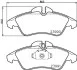 Тормозные колодки дисковые перед. DB Sprinter 208D / Sprinter 208E / Sprinter 210D / Sprinter / VW LT 95- Hella pagid 8DB 355 014-481 (фото 1)