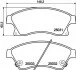 Тормозне колодки передние. Opel Astra J 10/09> Hella pagid 8DB 355 015-231 (фото 1)