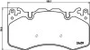 Тормозные колодки дисковые передние Land Rover Range Rover III 09-, Range Rover Sport 09- 8DB 355 016-151