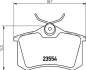 Тормозные колодки дисковые зад. Citroen / Peugeot / Renault / VAG (17mm) Hella pagid 8DB 355 018-111 (фото 1)