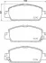 Гальмивнi колодки дисковые Honda Accord 2.4-3.5 15- Hella pagid 8DB 355 021-471 (фото 1)