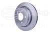 Диск тормозной задний 298x20mm BMW E39 96-03 Hella pagid 8DD 355 104-611 (фото 2)
