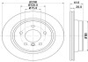 Диск тормозной задний 298x20mm BMW E39 96-03 Hella pagid 8DD 355 104-611 (фото 4)