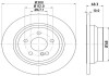 Диск гальмівний зад. Mercedes-Benz W211, W212, C207, C218 02- Hella pagid 8DD 355 108-841 (фото 4)