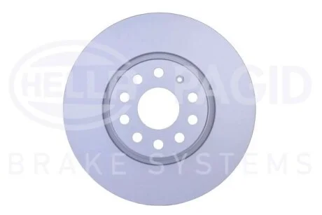 Диск тормозной перед. Audi A3 13- / VW Caddy 04- / Seat Leon 05- / Passat 05- Hella pagid 8DD 355 109-521