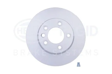 Диск гальмівний перед. лев. VW Touareg 3.0 V6 Tdi 04- 3.6 V6 Fsi 06- Hella pagid 8DD 355 109-721