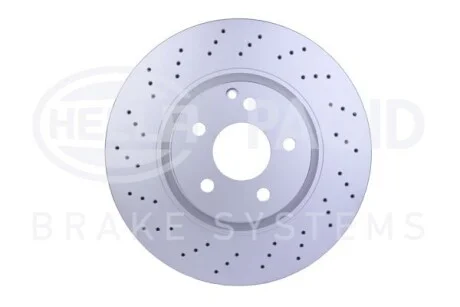 Тормозной диск перед.W221/C216 05-13 Hella pagid 8DD355115-011