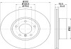 Тормозной диск перед. BMW 3 (E90/E90N) 320d 05-/X1 (E84) 09- Hella pagid 8DD 355 115-381 (фото 4)