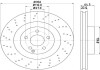 Тормозной диск перед. W221/C216/R230 05-13 2.2-5.5 (PRO) Hella pagid 8DD355115-401 (фото 4)